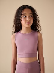 Reebok Perfomance Sleevless Cropped Sports Top - Image 3 of 12