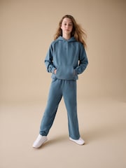 Reebok Cotton Mixed Rib Hoodie and Joggers Set - Image 1 of 15