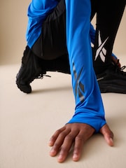Reebok Boys Base Layer Long Sleeve T-Shirt - Image 3 of 7