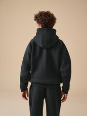 Reebok Tech Zip Through Sports Black Hoodie - Image 3 of 5