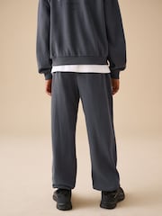 Reebok Charcoal Grey Logo Sweatshirt and Cargo Cuffed Joggers Set 2 Piece - Image 4 of 17