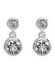 Karen Millen Crystal Dot Drop Earrings - Image 4 of 5