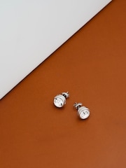 Karen Millen Crystal Dot Stud Earrings - Image 2 of 4