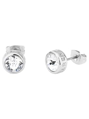 Karen Millen Crystal Dot Stud Earrings - Image 4 of 4