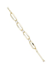 Karen Millen Crystal Ellipse Bracelet - Image 2 of 4