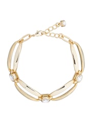 Karen Millen Crystal Ellipse Bracelet - Image 3 of 4