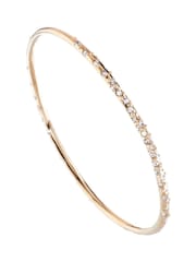 Karen Millen Tone Crystal Sprinkle Bangle - Image 2 of 4