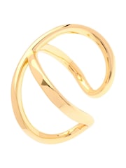 Karen Millen Statement Criss-Cross Cuff Bracelet - Image 4 of 4