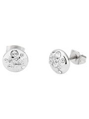 Karen Millen Crystal Sprinkle Stud Earrings - Image 5 of 5