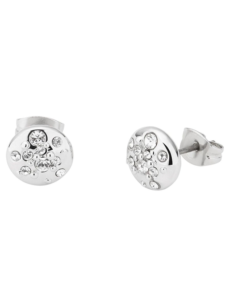Karen Millen Crystal Sprinkle Stud Earrings - Image 5 of 5