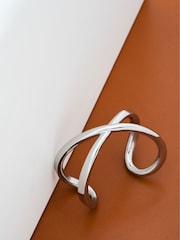 Karen Millen Statement Criss-Cross Cuff Bracelet - Image 2 of 6