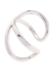 Karen Millen Statement Criss-Cross Cuff Bracelet - Image 3 of 6