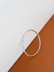 Karen Millen Tone Crystal Sprinkle Bangle - Image 1 of 4