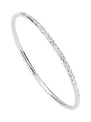 Karen Millen Tone Crystal Sprinkle Bangle - Image 2 of 4