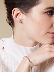 Karen Millen Tone Crystal Sprinkle Bangle - Image 4 of 4