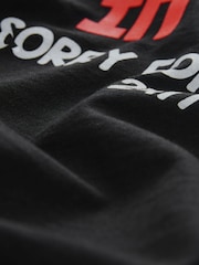 Black Regular Fit Graphic Print T-Shirt - Image 7 of 7