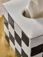 Check Ceramic Tissue Box - Bild 2 von 5
