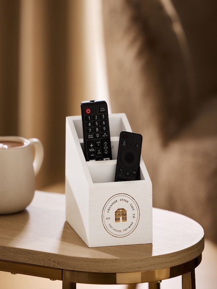 White TV Remote Holder - Image 1 of 3
