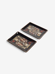 Set of 2 King and Queen Playing Cards Ceramic Trinket Dishes - Imagen 2 de 2