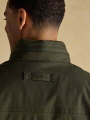 Beckett Green Waterproof Field Coat With Packable Hood - Image 11 of 13