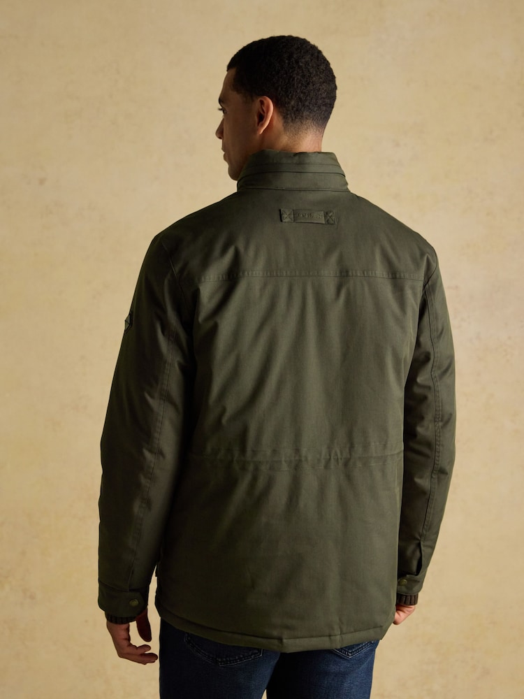 Beckett Green Waterproof Field Coat With Packable Hood - Image 2 of 13