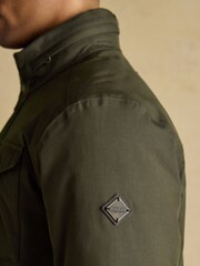 Beckett Green Waterproof Field Coat With Packable Hood - Image 7 of 13