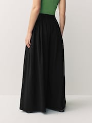 Black Palazzo Trousers - Image 2 of 6