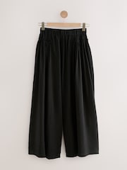 Black Palazzo Trousers - Image 4 of 6