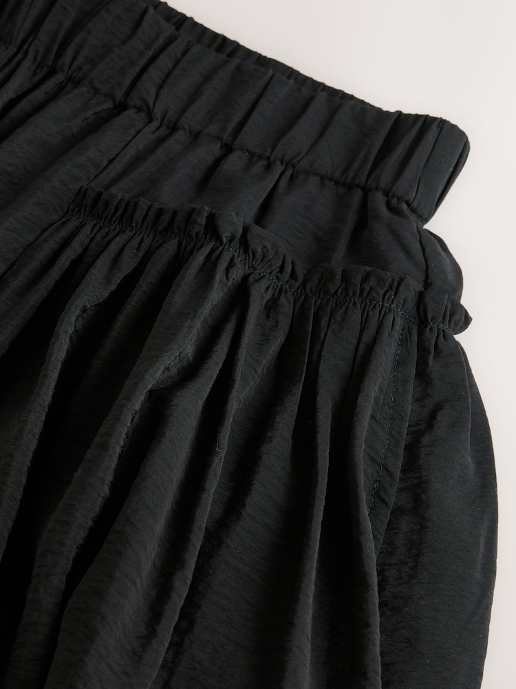 Black Palazzo Trousers - Image 5 of 6
