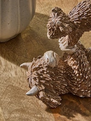Hamish The Highland Cow Parent and Child Ornament - Slika 2 iz 4