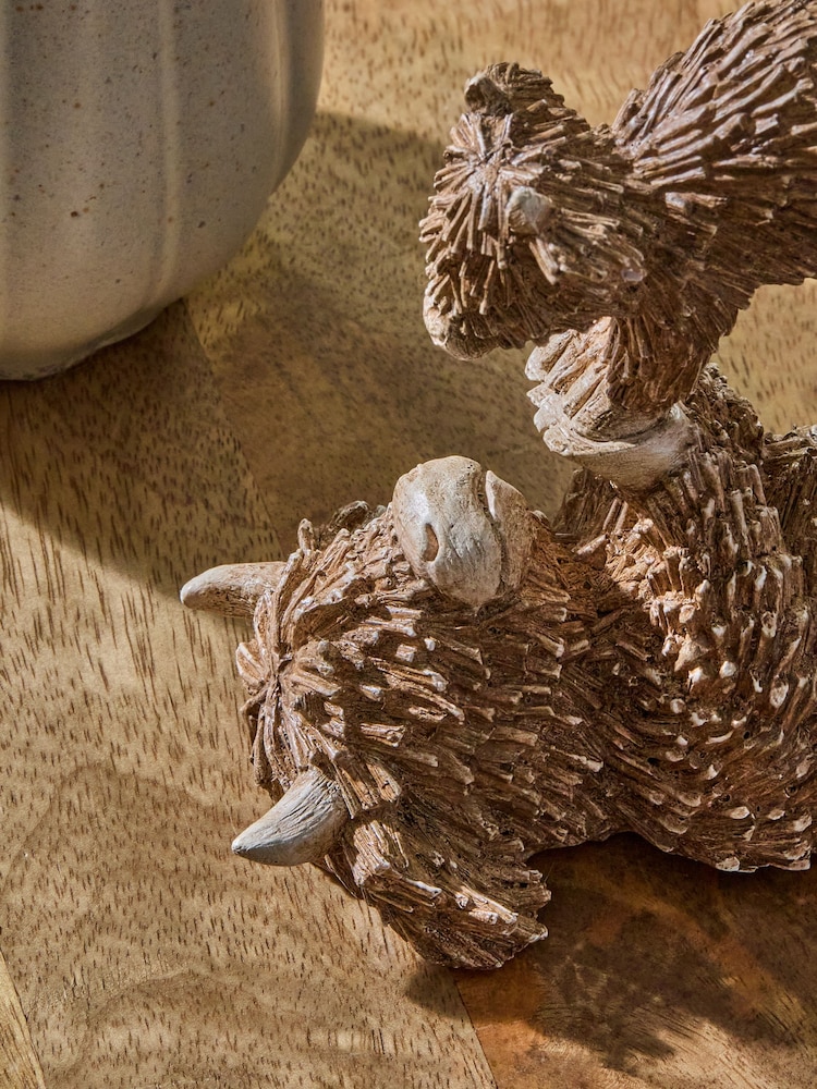 Hamish The Highland Cow Parent and Child Ornament - Slika 2 iz 4