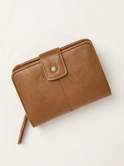 FatFace Etta Tan Brown Zip Purse - Image 1 of 2