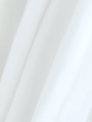 White 100% Cotton Double Cloth Pull On Harem Trousers - Image 8 of 8
