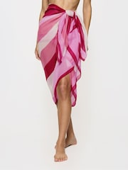 Triumph Red Beach MyWear Pareo 02 Cover-Up - Image 3 of 5