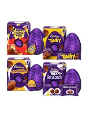 Cadbury 4 Pack Mixed Easter Egg Selection - Image 1 of 1