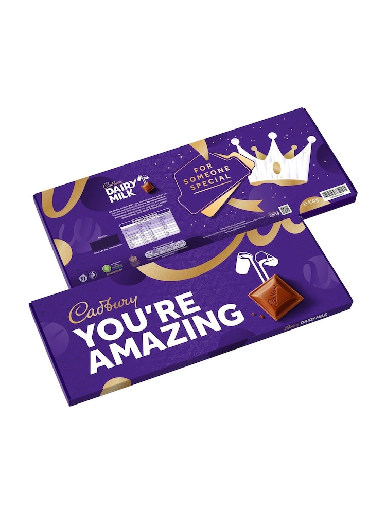 Cadbury Dairy Milk You're Amazing Chocolate Bar 850g - Image 1 of 3