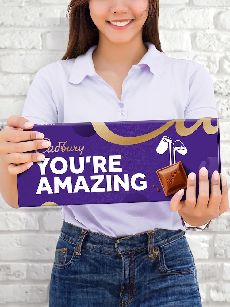 Cadbury Dairy Milk You're Amazing Chocolate Bar 850g - Image 2 of 3