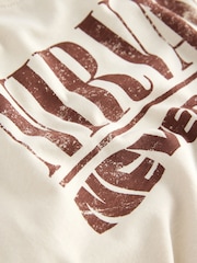 Cream Nirvana Band Graphic Short Sleeve T-Shirt (3mths-8yrs) - Image 6 of 7