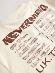 Cream Nirvana Band Graphic Short Sleeve T-Shirt (3mths-8yrs) - Image 7 of 7