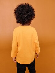 Orange Mickey Mouse Halloween Long Sleeve T-Shirt (3mths-8yrs) - Image 2 of 7