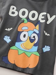 Charcoal Grey Bluey Halloween Long Sleeve T-Shirt (3mths-8yrs) - Image 6 of 7