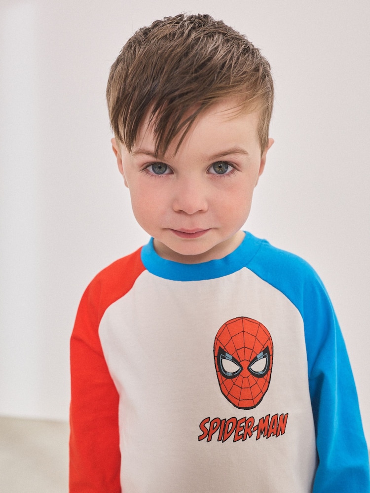 Spiderman Spidey T-shirt à Manches Longues Pour Garçon Le T-shirt Manches Longues Spiderman - Vêtement Enfant Garçon Pull Manches Longues