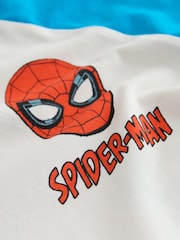 White/Blue/Red Spider Man Long Sleeve T-Shirt (12mths-8yrs) - Image 7 of 8