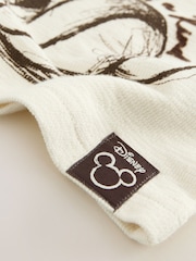 Oatmeal Mickey Mouse Long Sleeve T-Shirt (3mths-8yrs) - Image 5 of 5