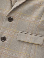 Brown Check Blazer (3mths-9yrs) - Image 7 of 8