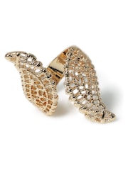 Aela Gold Tone Filigree Ring - Image 1 of 2