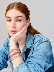 Aela Rhinestone Stretch Wristwear Bracelet - Image 4 of 4