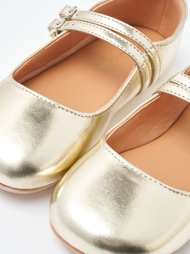 Angel & Rocket Pink Double Buckle Pumps - Image 4 of 4