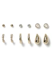 Aela Gold Tone Earrings - Image 1 of 2