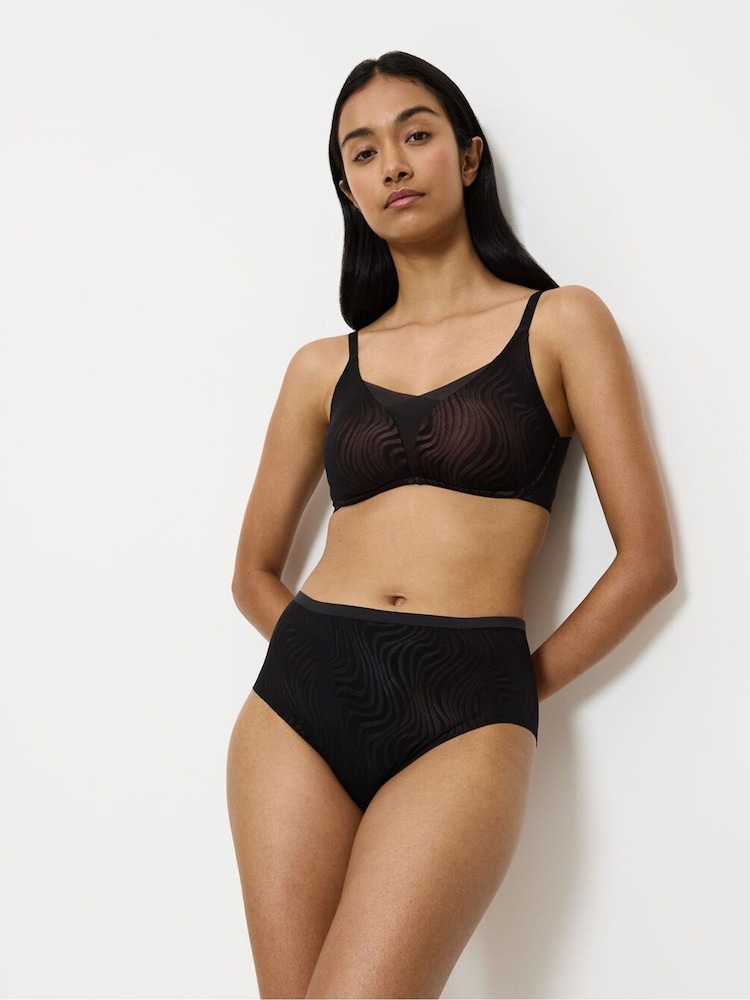 Triumph Shape Smart Ellipse Padded Black Bra - Image 1 of 5